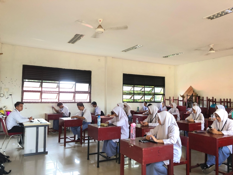 Ujian Madrasah (UM) Tahun 2025 di MAN 1 Kota Batam Berjalan Lancar dan Tertib