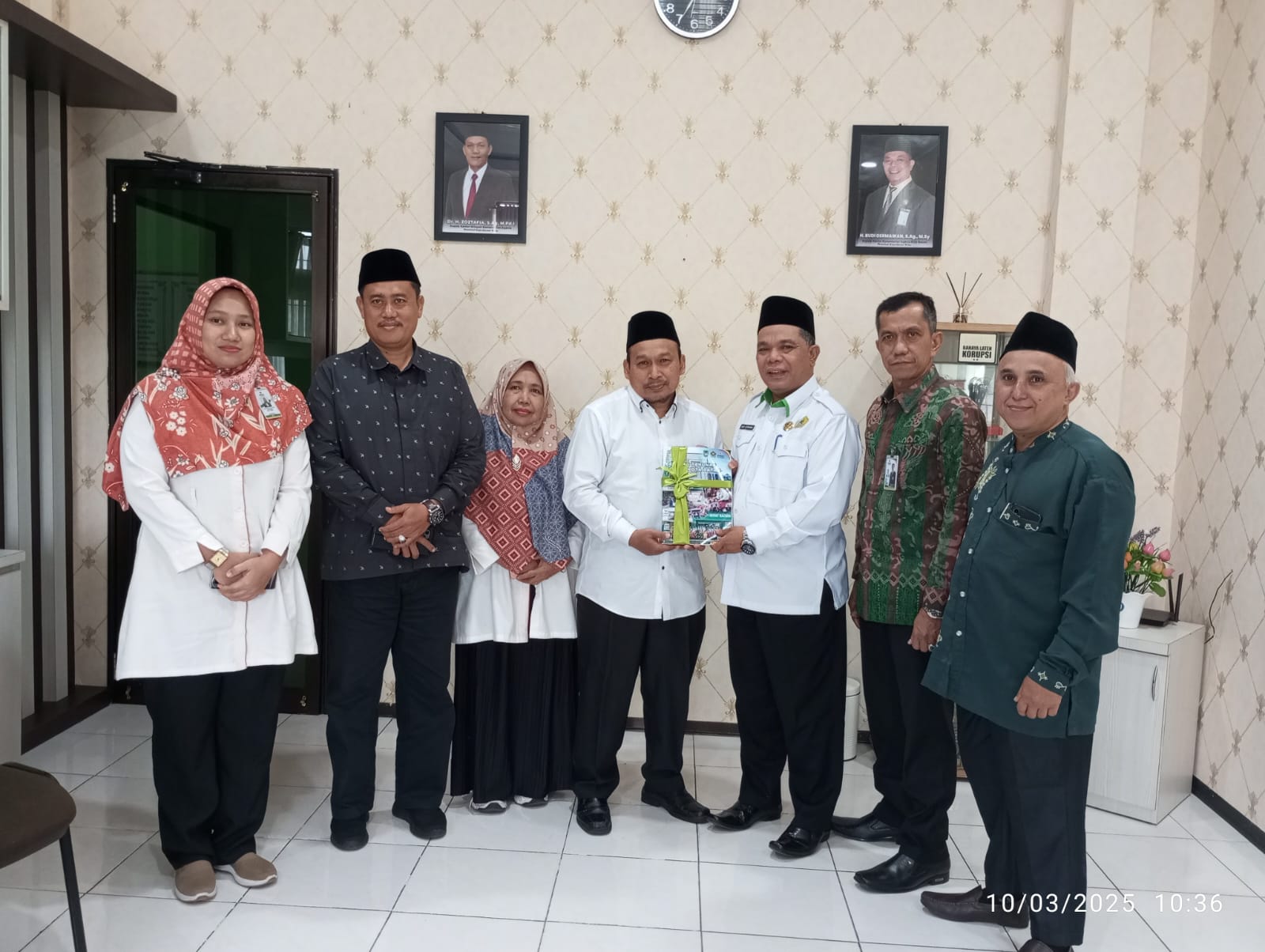 Silaturahmi Pimpinan BAZNAS Kota Batam dengan Kantor Kemenag Kota Batam