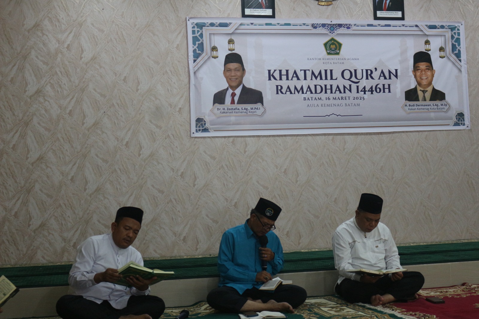 Dukung Program Indonesia Khataman Al Quran, Kantor Kemenag Kota Batam Targetkan 1325 Khataman