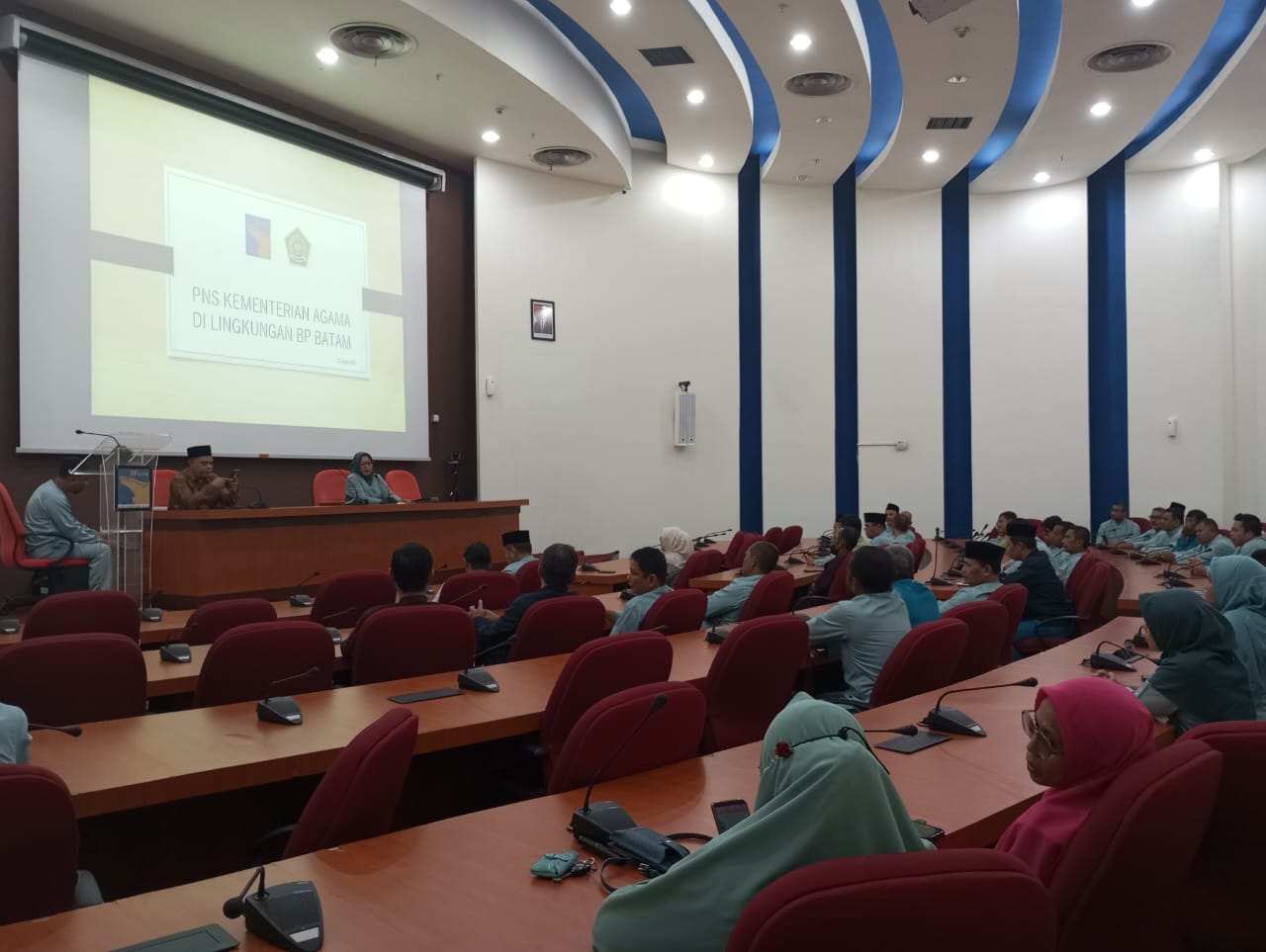 Kantor Kemenag Kota Batam Beri Pembinaan bagi 73 PNS Kemenag Penugasan BP Batam