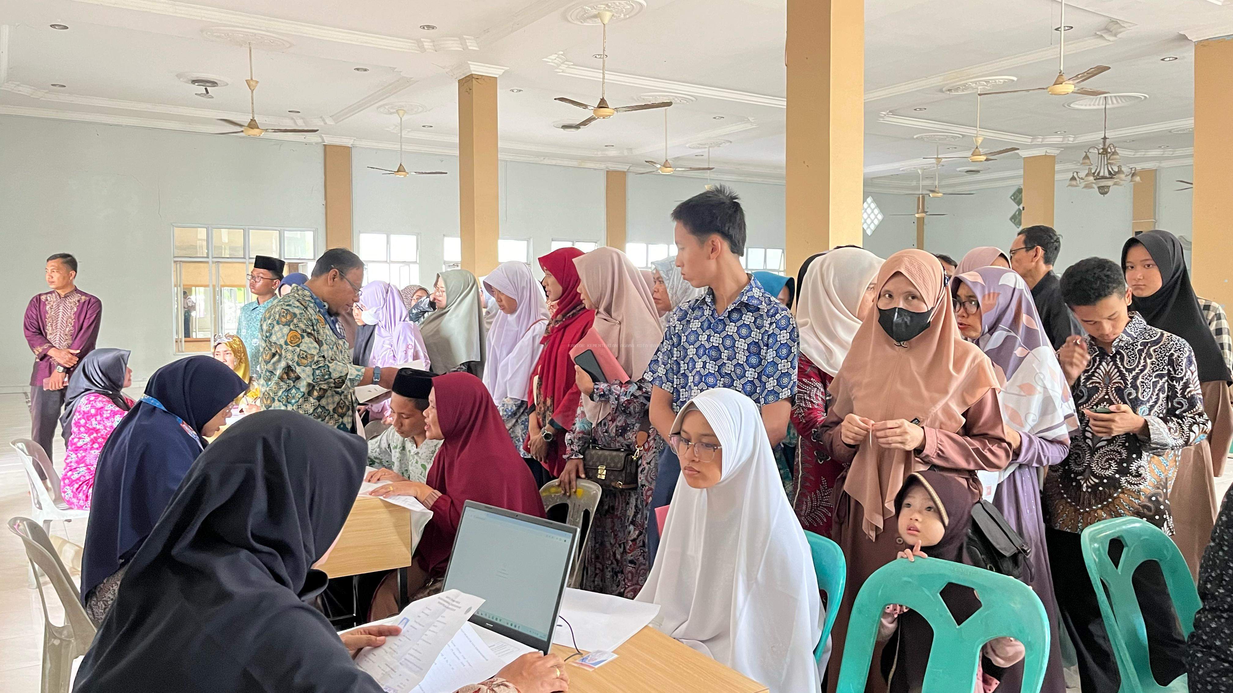 MAN 1 Kota Batam Gelar Daftar Ulang Siswa Baru Jalur MAN PK dan Prestasi