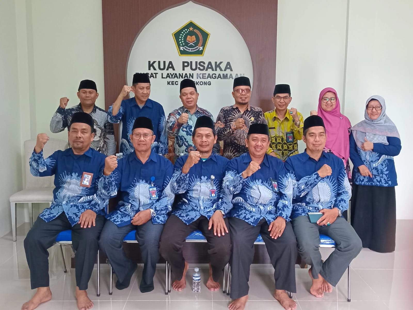 Kepala Kantor Kemenag Kota Batam Lakukan Monitoring dan Evaluasi di KUA Bengkong