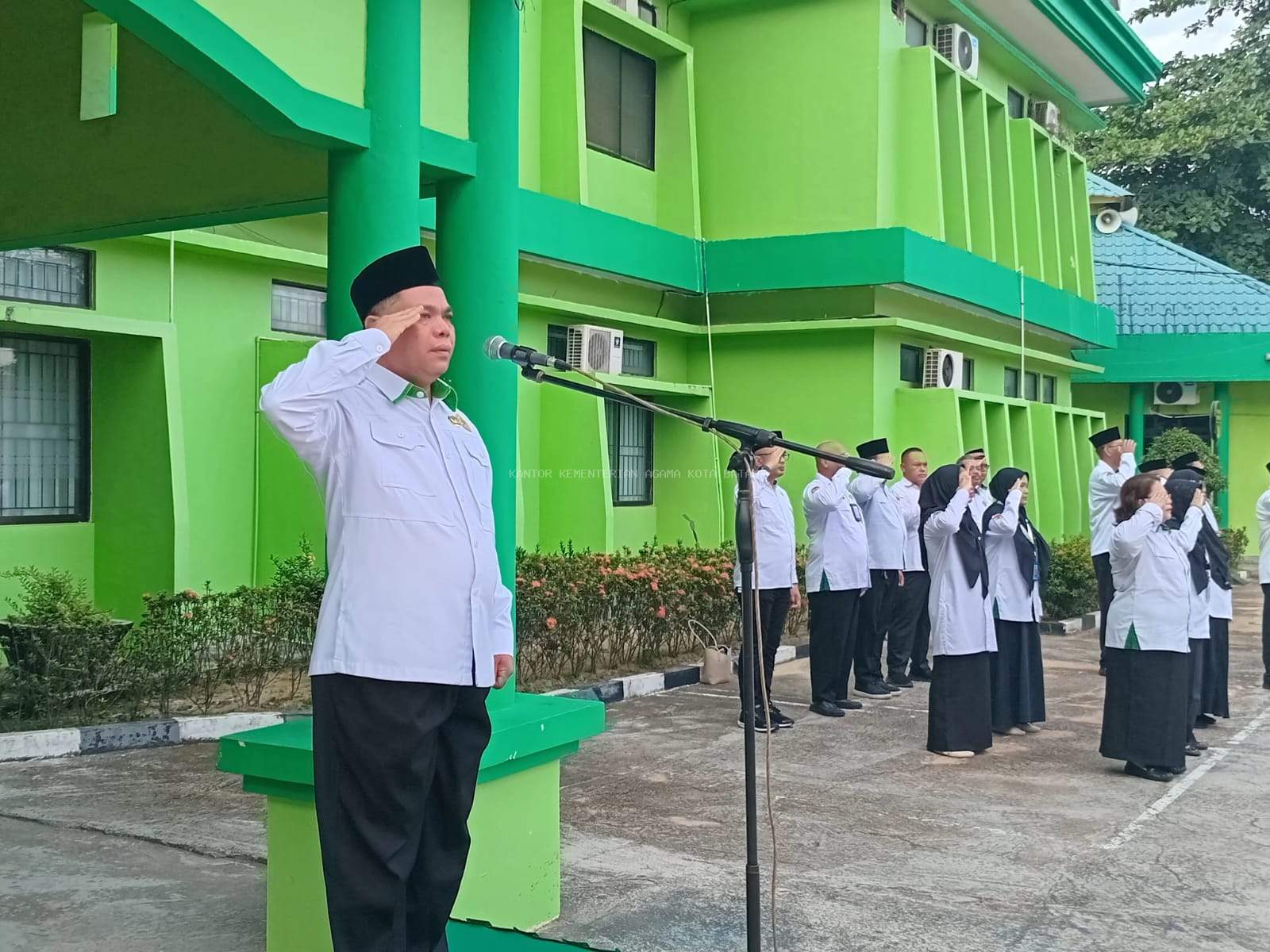 Kantor Kemenag Kota Batam Gelar Upacara Peringatan Hari Lahir Pancasila 1 Juni 2025