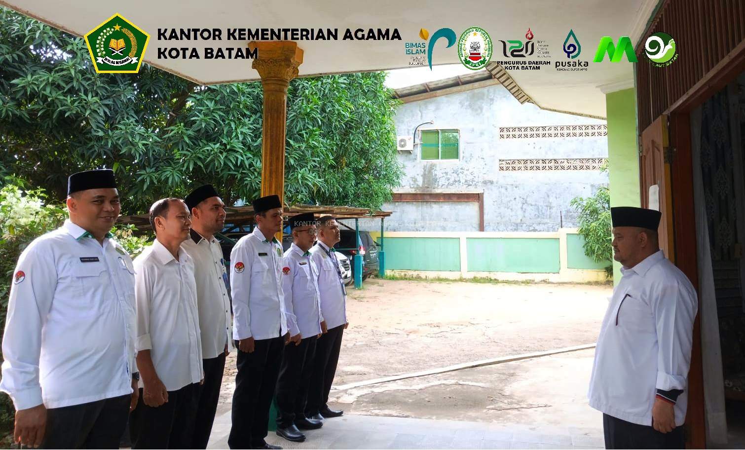 Apel Pagi KUA Batu Ampar: Kepala KUA Sampaikan Arahan Perpindahan Kantor