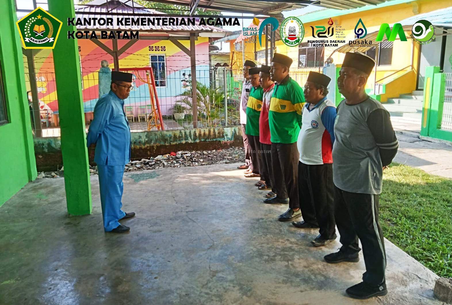 Apel Pagi KUA Kecamatan Bulang: Bangun Profesionalisme dan Kekompakan ASN