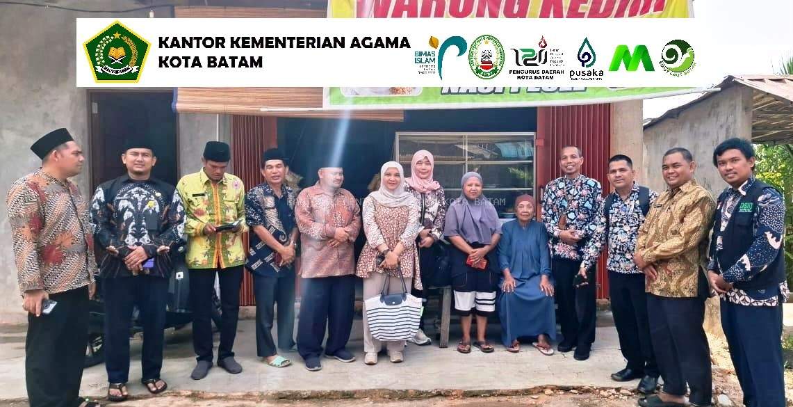 KUA Batu Ampar Terima Kunjungan Staf Bimas Islam Pusat dalam Rangka Pendampingan Program Pemberdayaan Ekonomi Umat