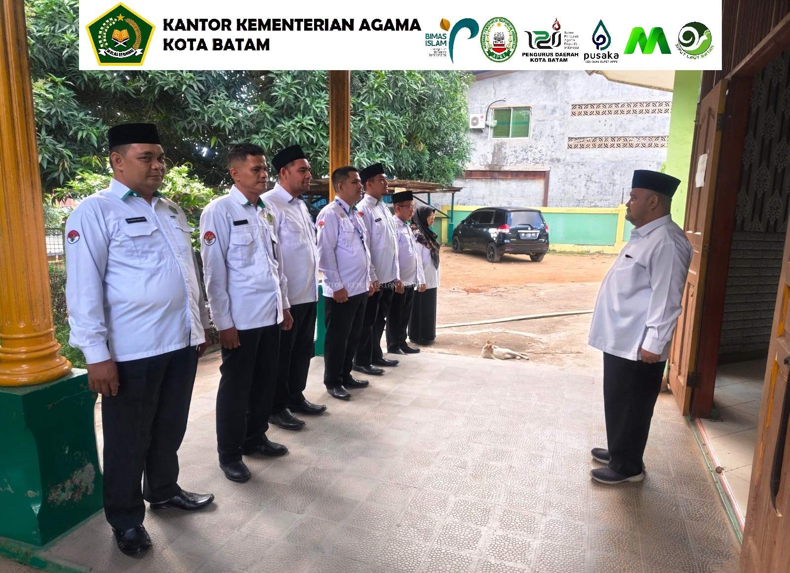KUA Batu Ampar Gelar Apel Pagi: Kepala KUA Tekankan Kinerja, Integritas, dan Menjaga Marwah Kementerian Agama
