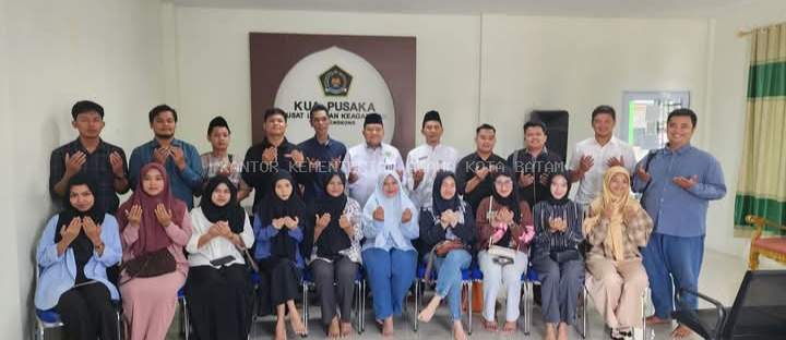 10 Pasang Calon Pengantin Ikuti Bimbingan Pra Nikah di KUA Kecamatan Bengkong