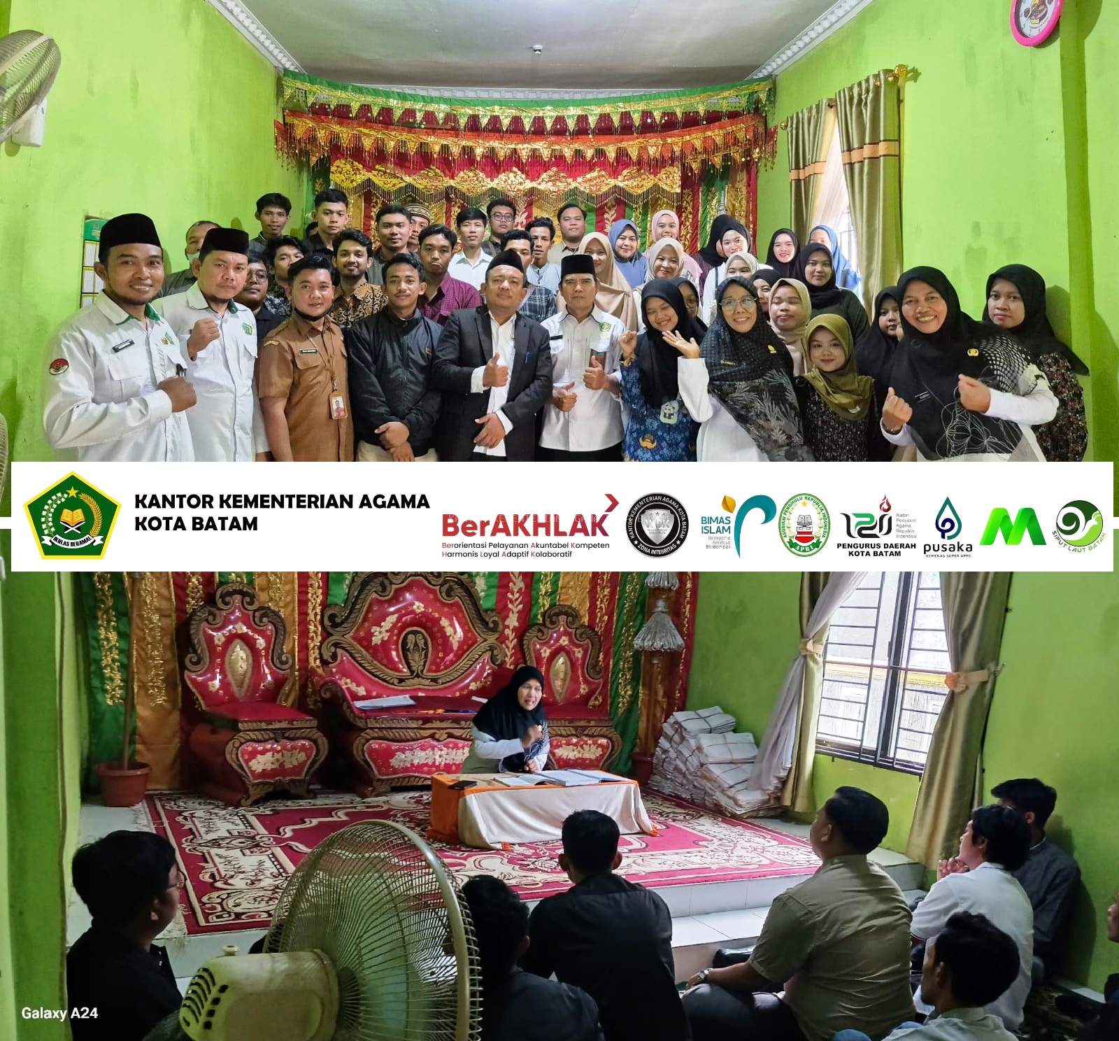 Bimbingan Perkawinan (Bimwin) bagi 13 Pasang Calon Pengantin di KUA Kecamatan Batu Aji