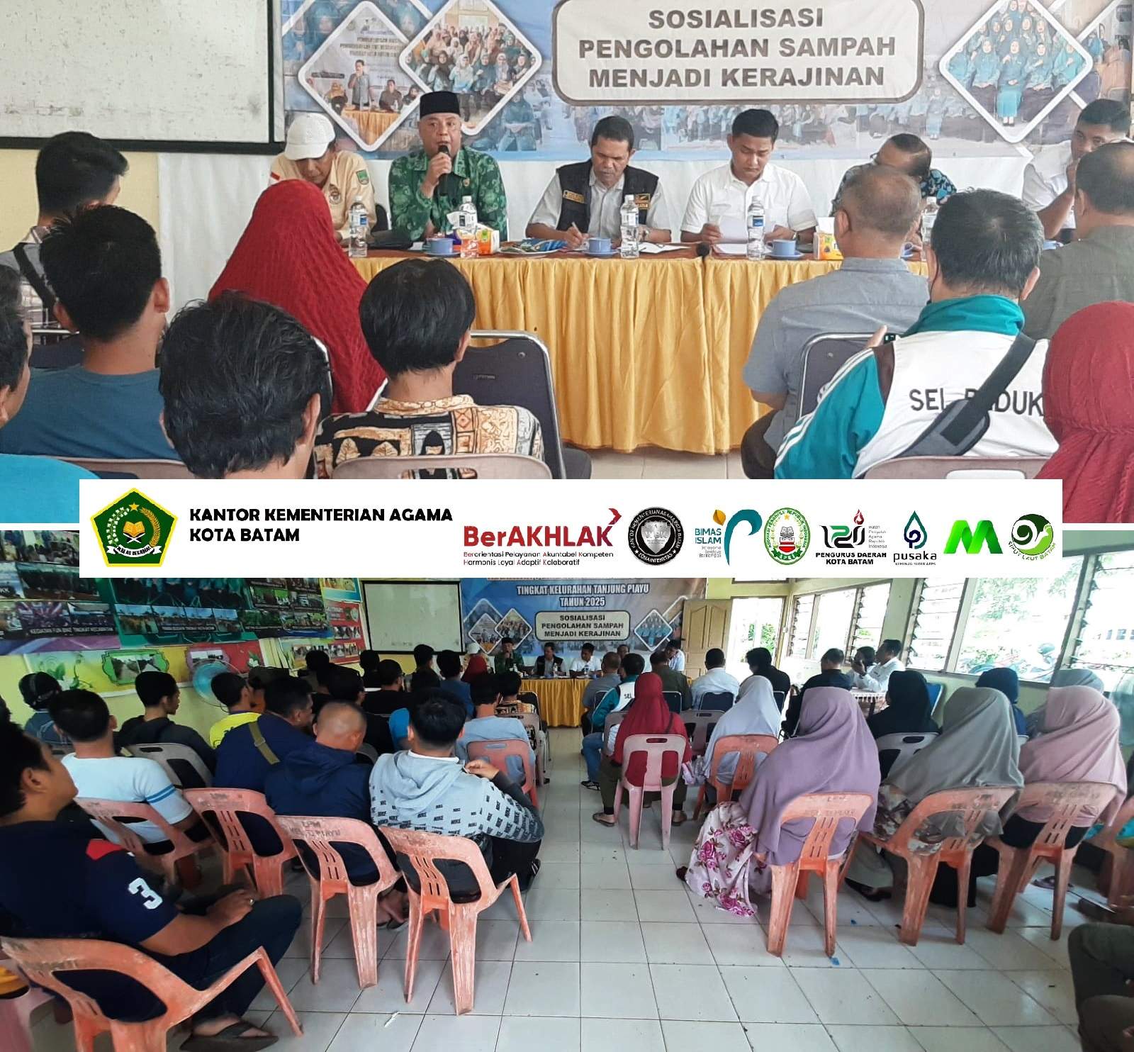 Rembug Bersama, Kepala KUA Sungai Beduk dan Forkopimcam Bahas Penyelesaian Rumah Ibadah di Perumahan Buana Raja Permai