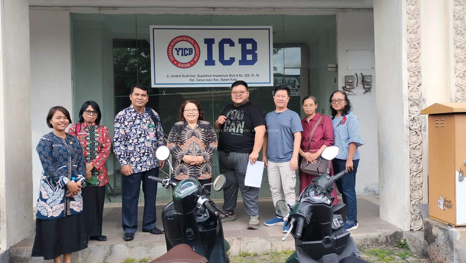 Kasi Urakris Kantor Kemenag Kota Batam Melakukan Kunjungan Lapangan dan Bimbingan Teknis ke Yayasan Internasional Kristiani Batam