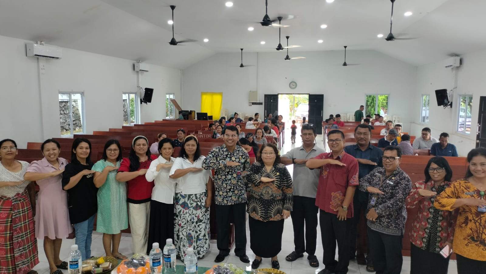 Kunjungan Lapangan dan Bimbingan Teknis ke GBKP Batam Kota oleh Kasi Urakris Kantor Kemenag Kota Batam