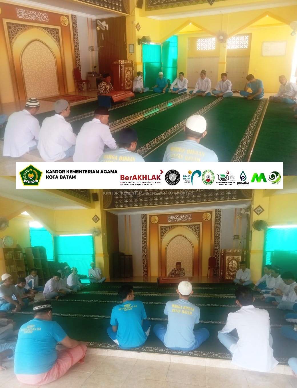 Subur, Penyuluh Agama Kemenag Batam Beri Penyuluhan Fiqih Sholat di RUTAN IIA Barelang  Bangkitkan Semangat Ibadah, Tanamkan Harapan di Balik Jeruji