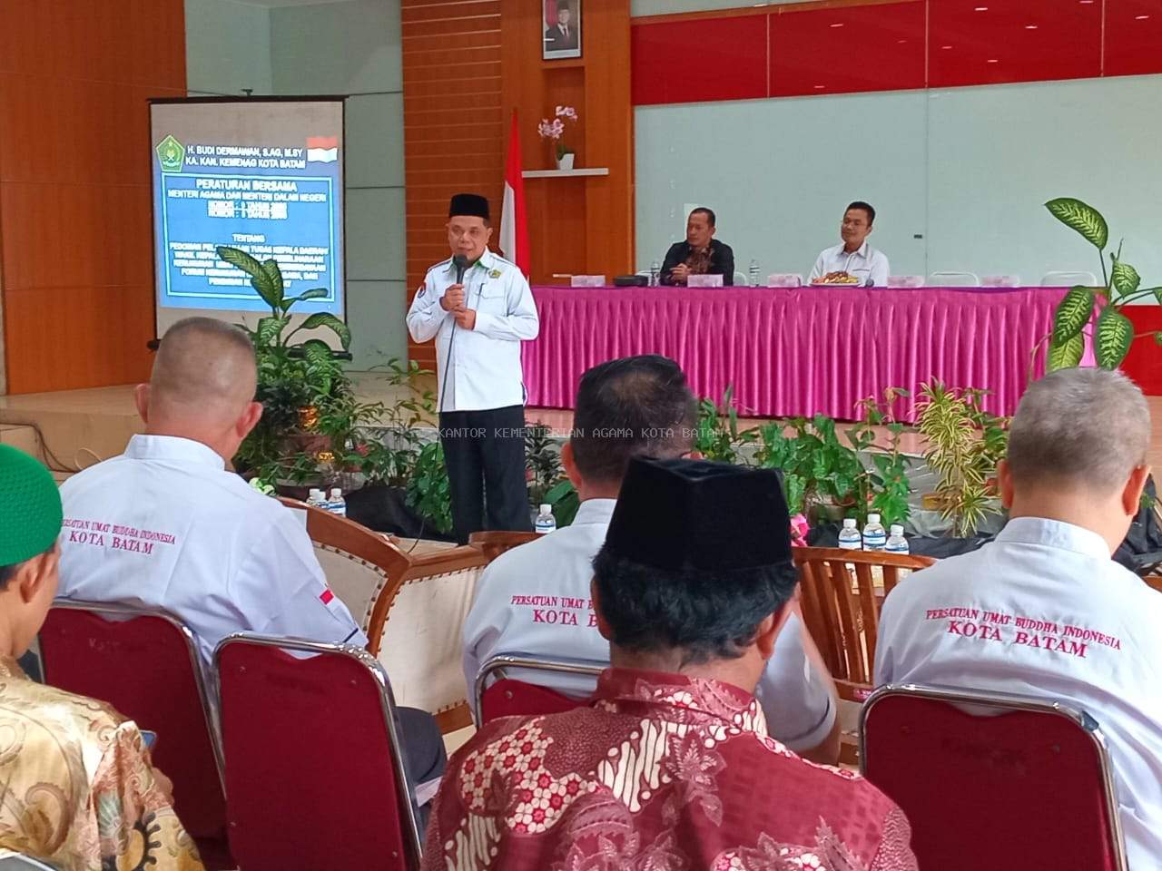 Sosialisasi Pedoman Pendirian Rumah Ibadat Digelar, Budi Dermawan: “Iman Tak Tergantikan oleh Bangunan”