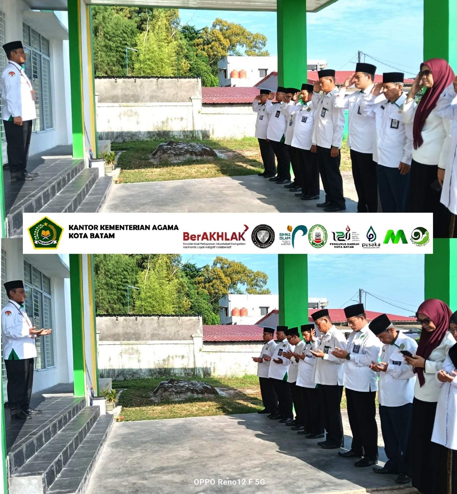 Apel Pagi di KUA Lubuk Baja: Kepala KUA Tekankan Pentingnya Kedisiplinan