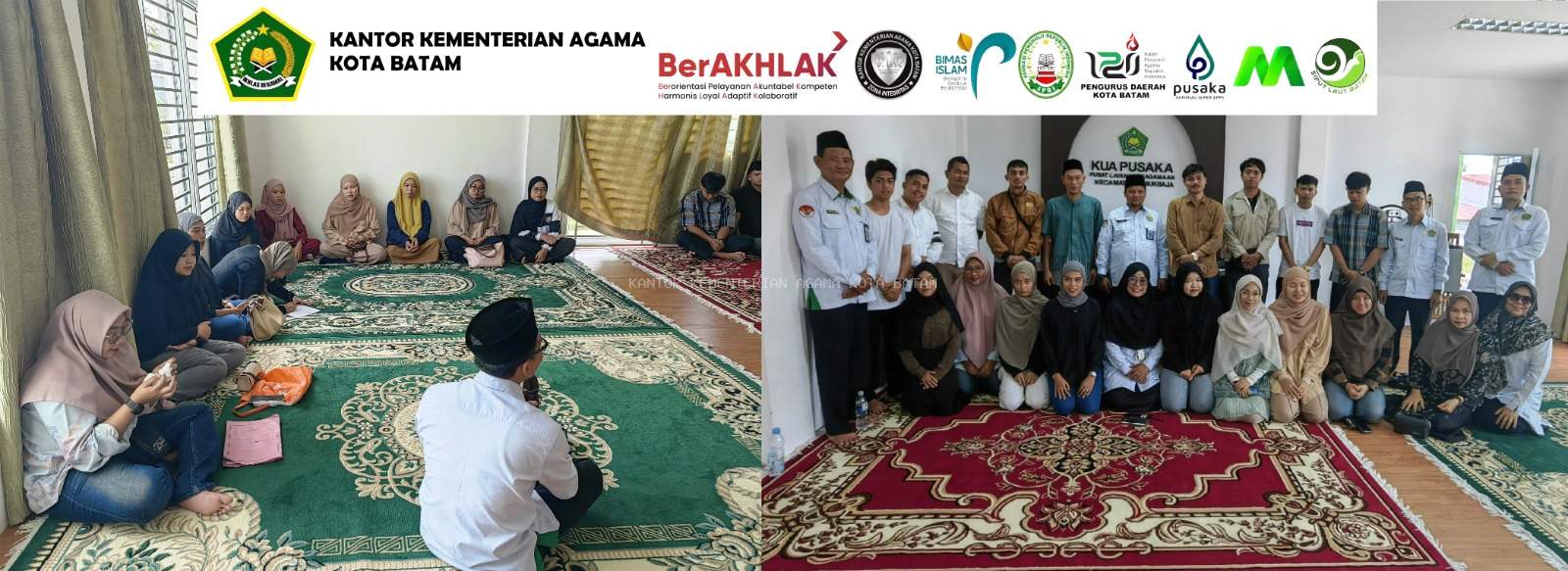 Menjemput Bahagia, Merajut Harmoni: BimWin CaTin KUA Lubuk Baja Tanamkan Nilai Rahasia Samawa