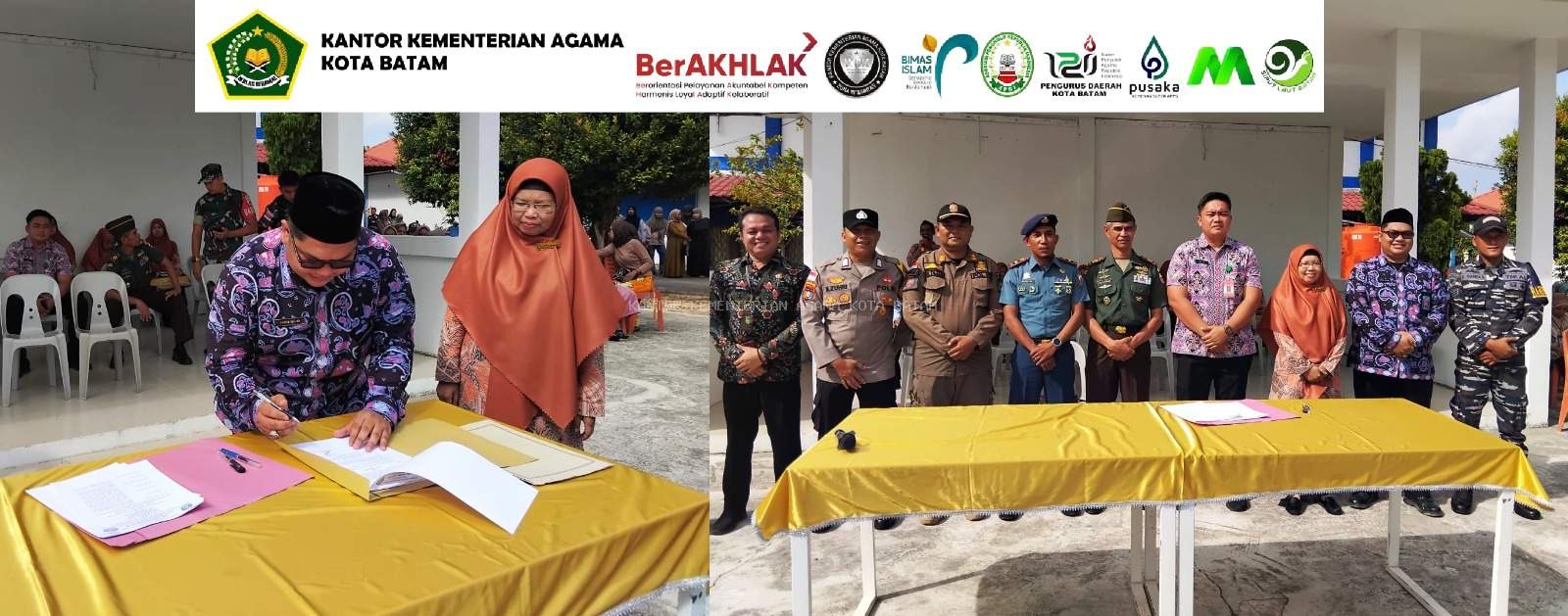 Sinergi Membangun Generasi Berakhlak: KUA Belakang Padang dan SMAN 2 Batam Teken MoU Pembinaan Karakter Siswa