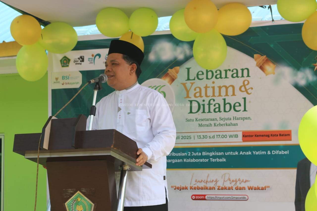 Semangat Muharram, Kemenag Batam Rayakan Lebaran Yatim dan Difabel