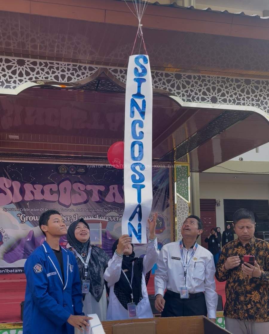 Kepala MAN 1 Kota Batam Sukses Buka Kegiatan SINCOSTAN 2025