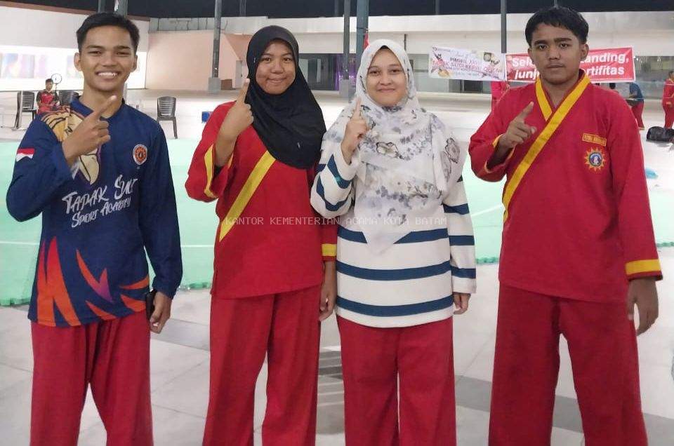 Tiga Siswa MAN 1 Batam Sukses Raih Juara di PIMWIL Tapak Suci XXVII KEPRI