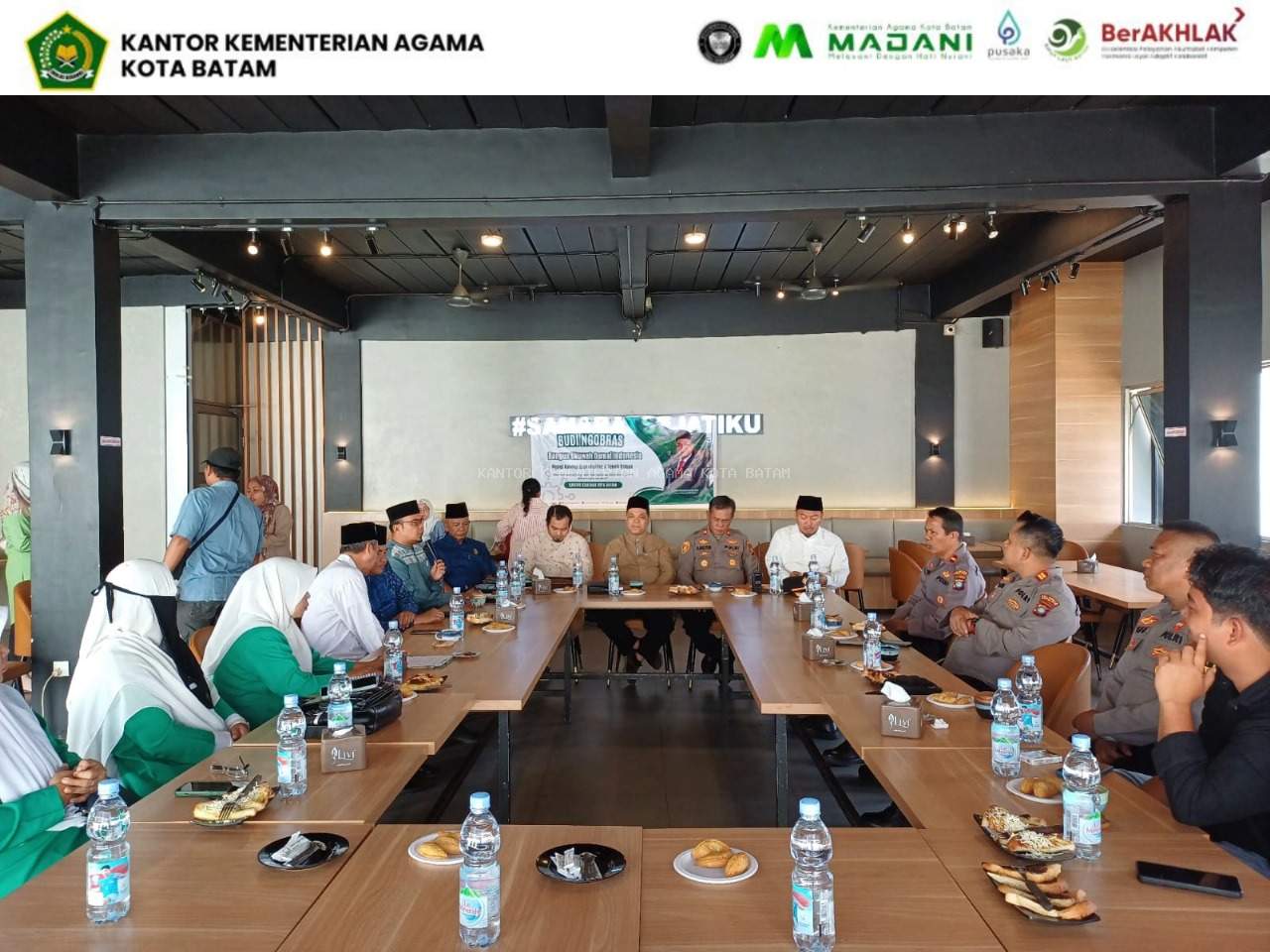 BUDI NGOBRAS, Bangun Ukhuwah, Damai Indonesia, Ngopi Bareng Stakeholder dan Tokoh Ormas