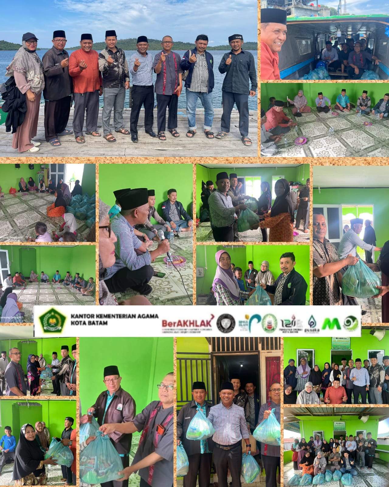 Bhakti Sosial Muharraman KUA Nongsa: Menyapa Pulau Kubung dengan Cinta dan Kepedulian