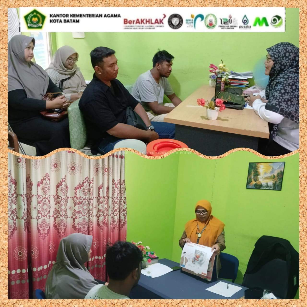Kolaborasi Harmonis KUA Nongsa dan Puskesmas Jabi Batu Besar: Bimbingan Pra Nikah sebagai Bekal Membangun Keluarga Sakinah