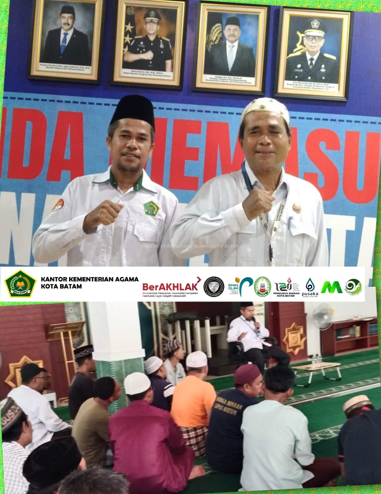 Bimbingan Rohani di Balik Jeruji: Sentuhan Ilahi dari Penyuluh Kantor Kemenag Kota Batam di Lapas Barelang
