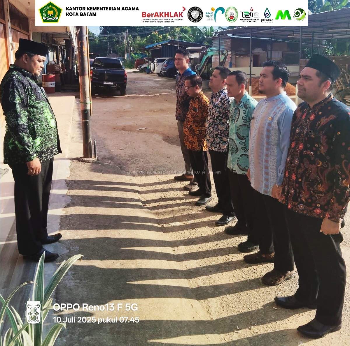 Apel Pagi KUA Batu Ampar: Tekankan Pentingnya Network Team dan Menjaga Kesehatan