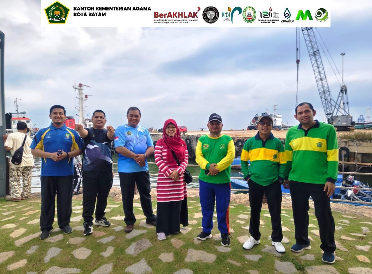 Semangat Sehat! KUA Batu Ampar Gelar “Jogging Bareng” Bersama Kepala KUA