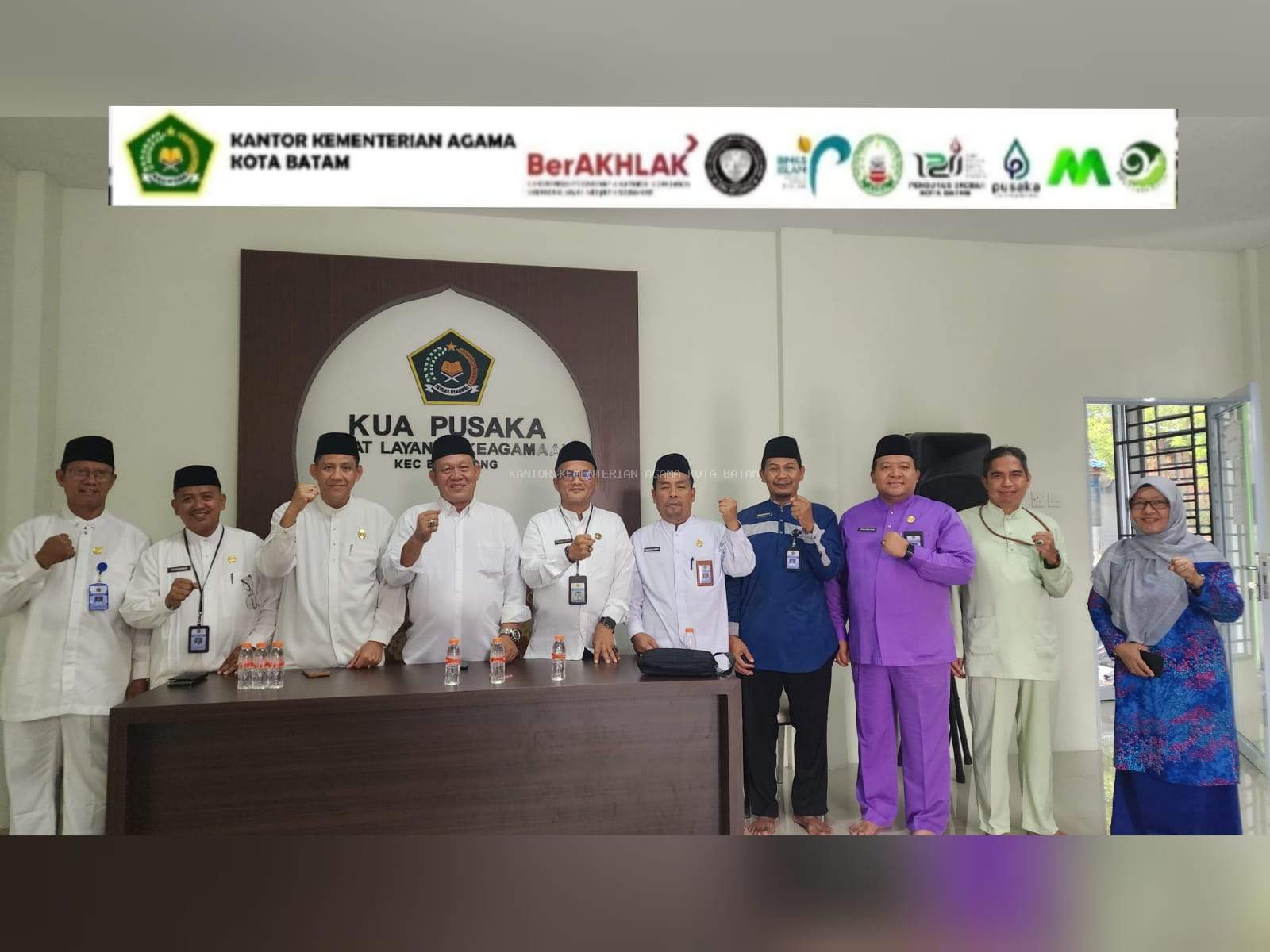 Kabag TU Kanwil Kemenag Kepri Kunjungi KUA Bengkong, Pastikan Layanan Berjalan dengan Baik