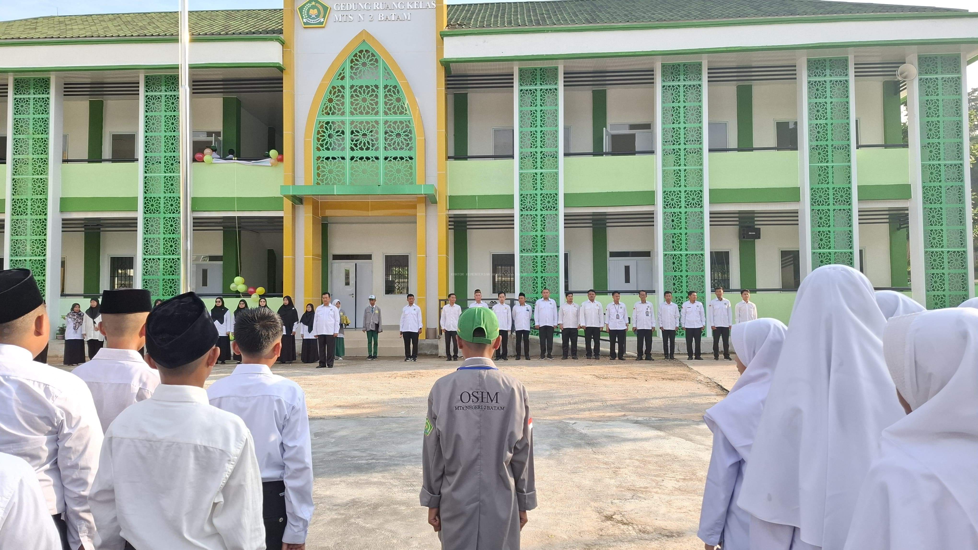 "MATSAMA 2025 Dimulai, MTsN 2 Batam Sambut Siswa Baru dengan Semangat dan Nilai Madrasah"
