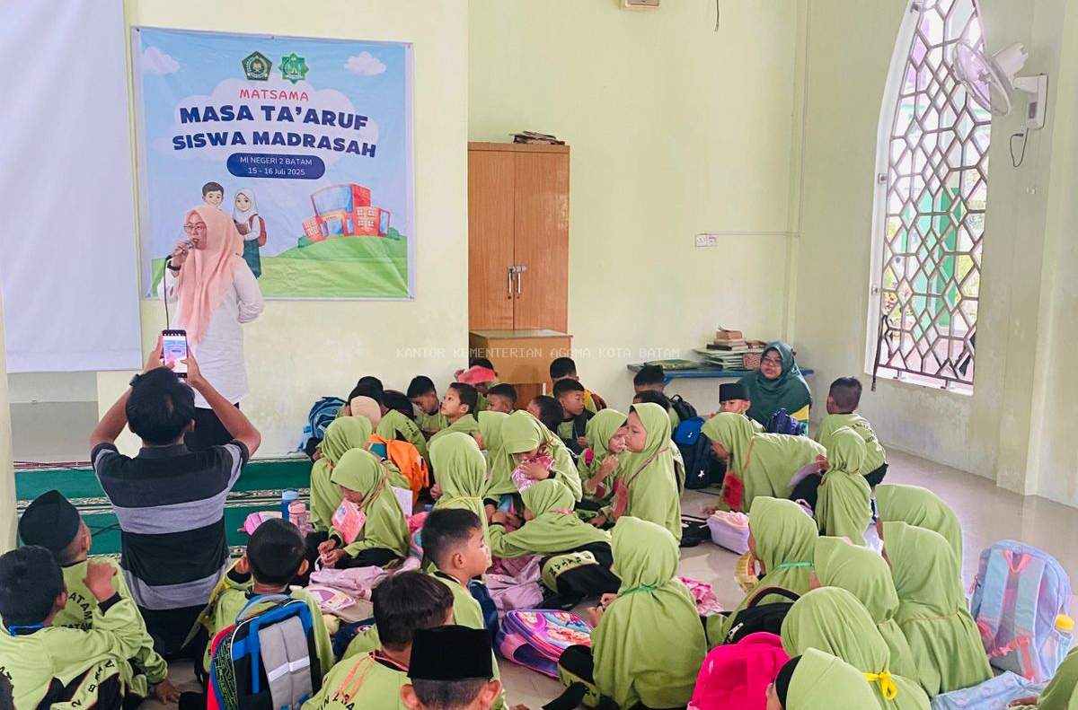 Buka MATSAMA MIN 2 Batam, Magdalena Silfia : Tekankan Pendidikan Karakter dan Moderasi Beragama Sejak Dini