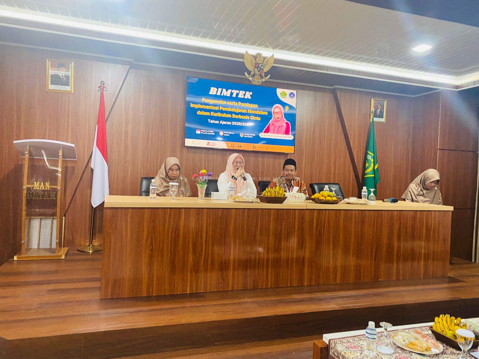 Terapkan Kurikulum Berbasis Cinta, MAN 1 Batam Gelar Bimtek