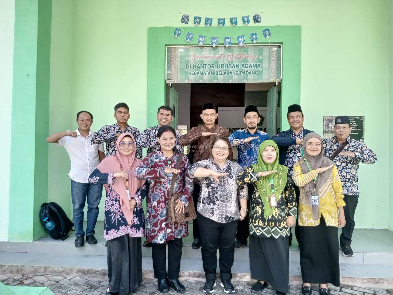 Kasi Urusan Agama Kristen dan Tim Penyuluh Kunjungi Pulau Belakang Padang