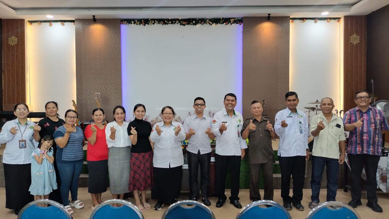 Kasi Urusan Agama Kristen Kemenag Kota Batam Lakukan Kunjungan Lapangan dan Bimbingan di GPdI Jehoshua Sekupang