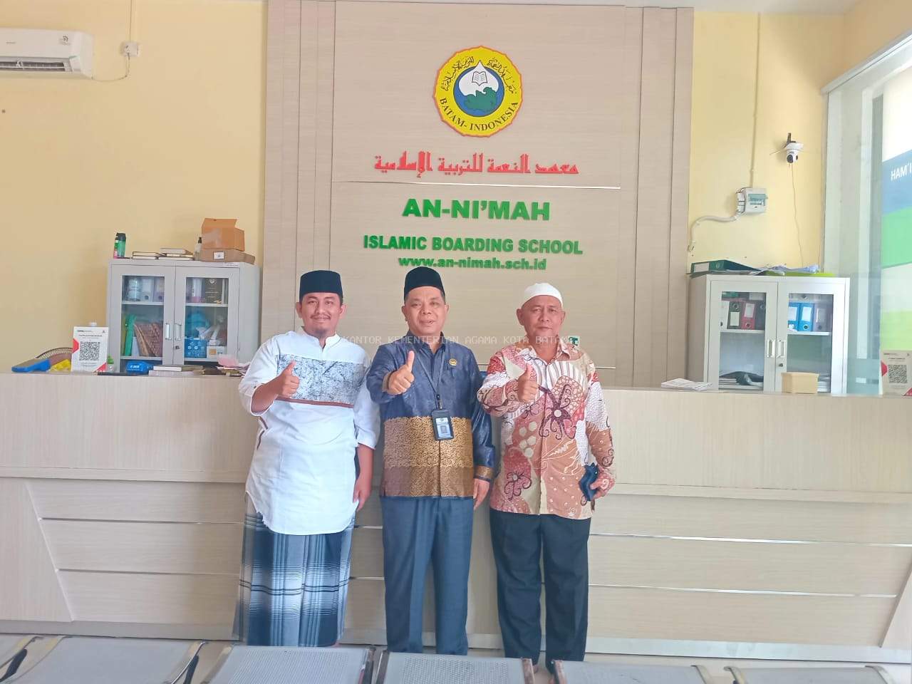 Kakankemenag Kota Batam Silaturahmi ke Ponpes An Ni'mah Dapur 12 Sagulung
