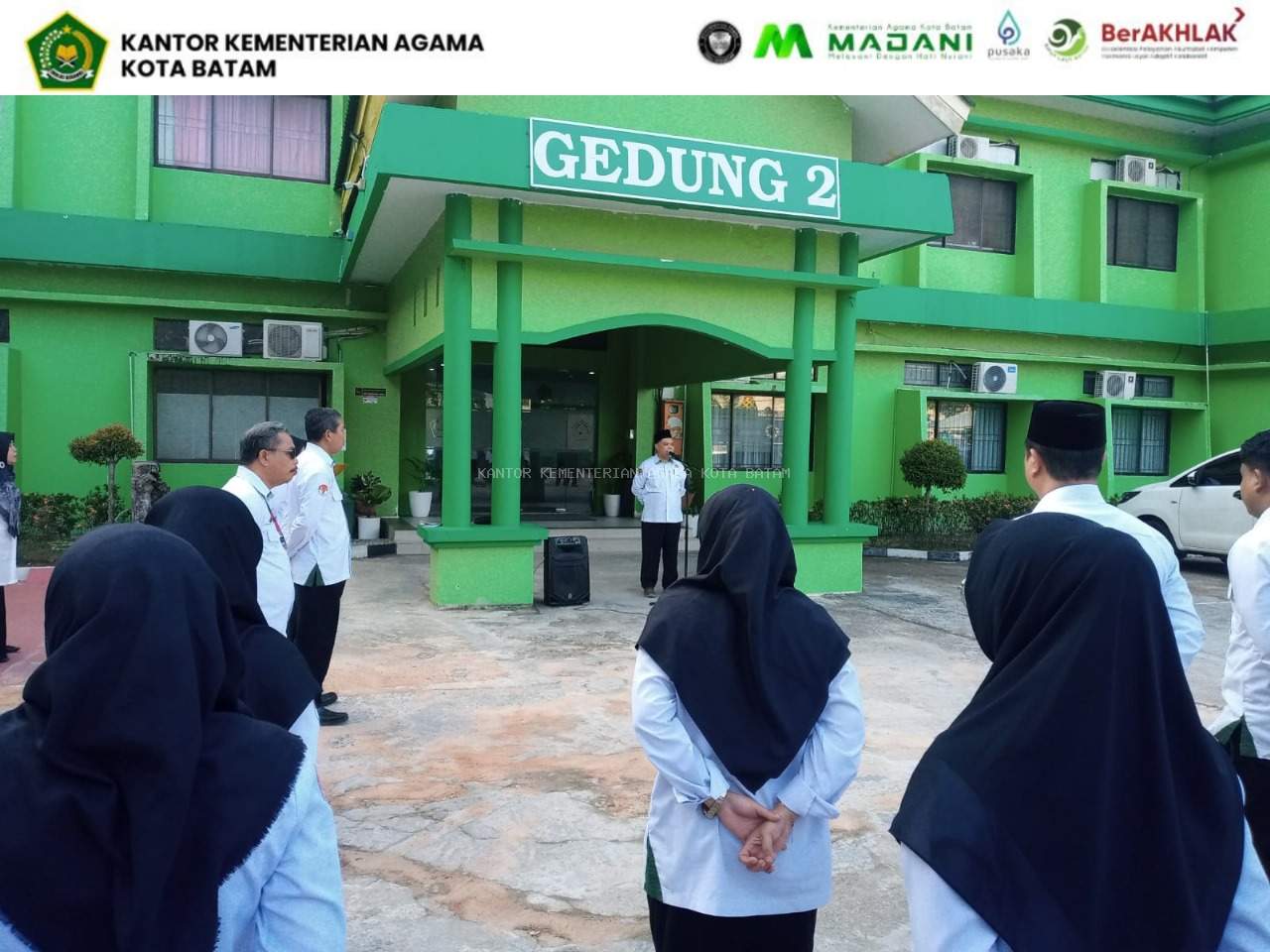 Apel Pagi Kemenag Batam: Kepala Kemenag Sampaikan Program Moderasi Beragama dan Persiapan Kegiatan Agustus