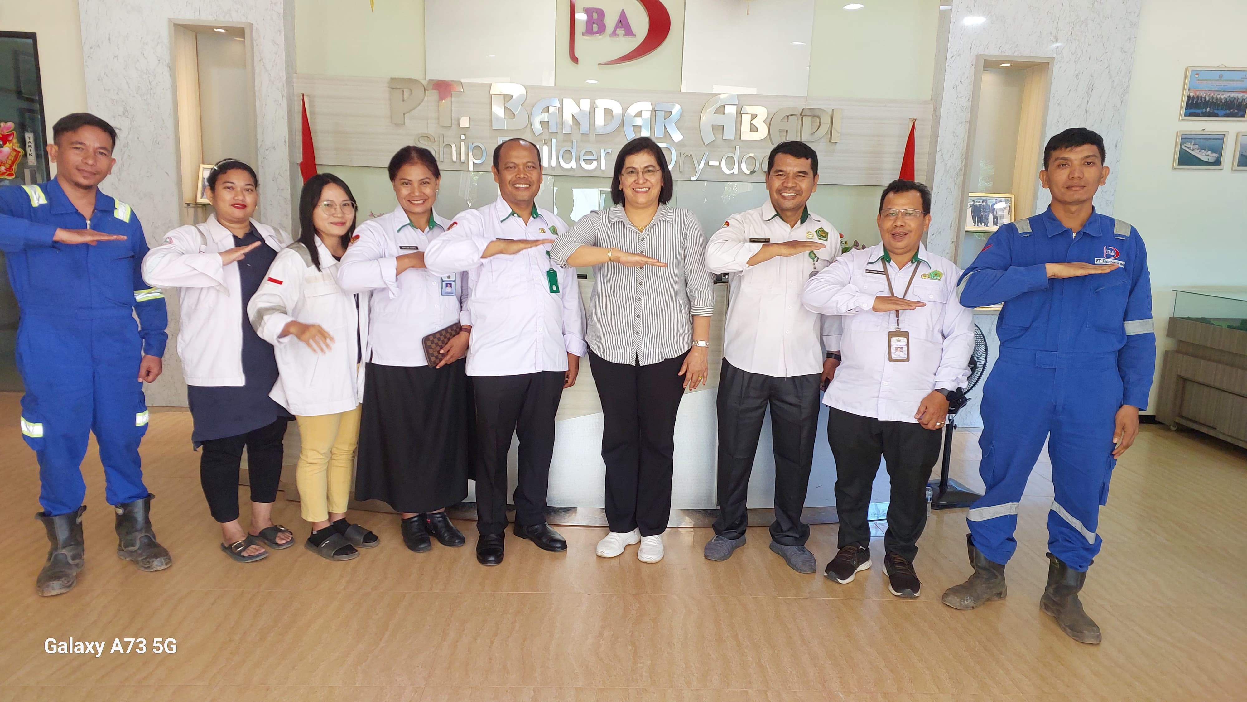 Penyuluh Agama Kristen Kunjungi PT. Bandar Abadi