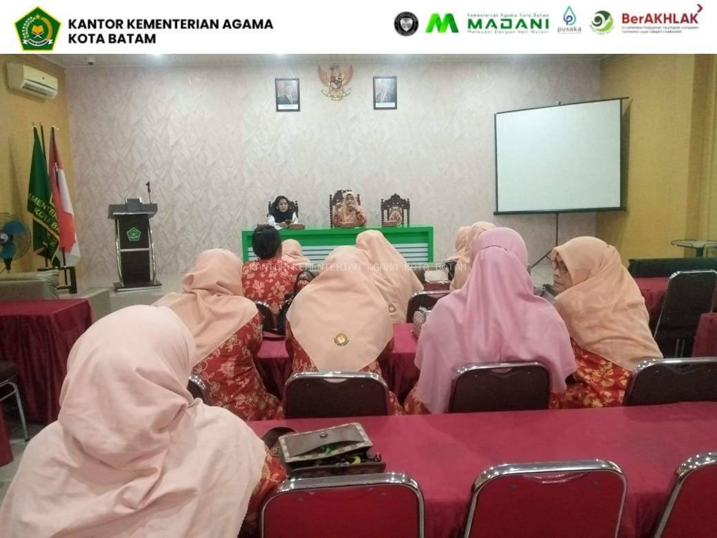 DWP Kemenag Batam Gelar Pertemuan Rutin Bulanan dan Rapat Persiapan HUT Ke-80 RI 