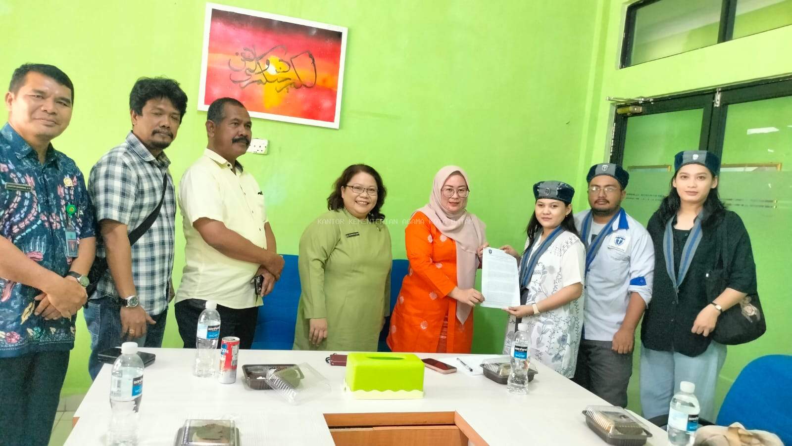 GMKI Batam Sampaikan Aspirasi Ke Kantor Kemenag Kota Batam