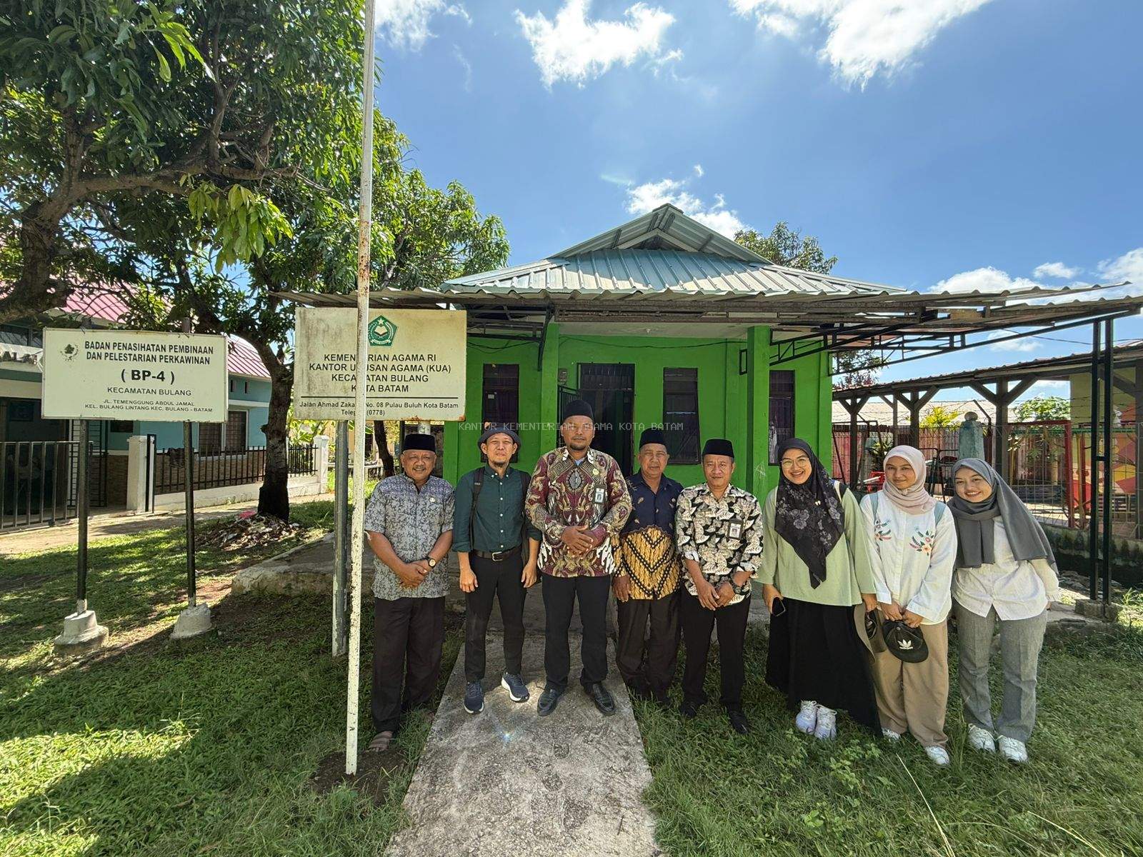 Kunjungan Dosen UIB ke KUA Bulang, Jajaki Adaptasi Infrastruktur Pesisir Terhadap Perubahan Iklim