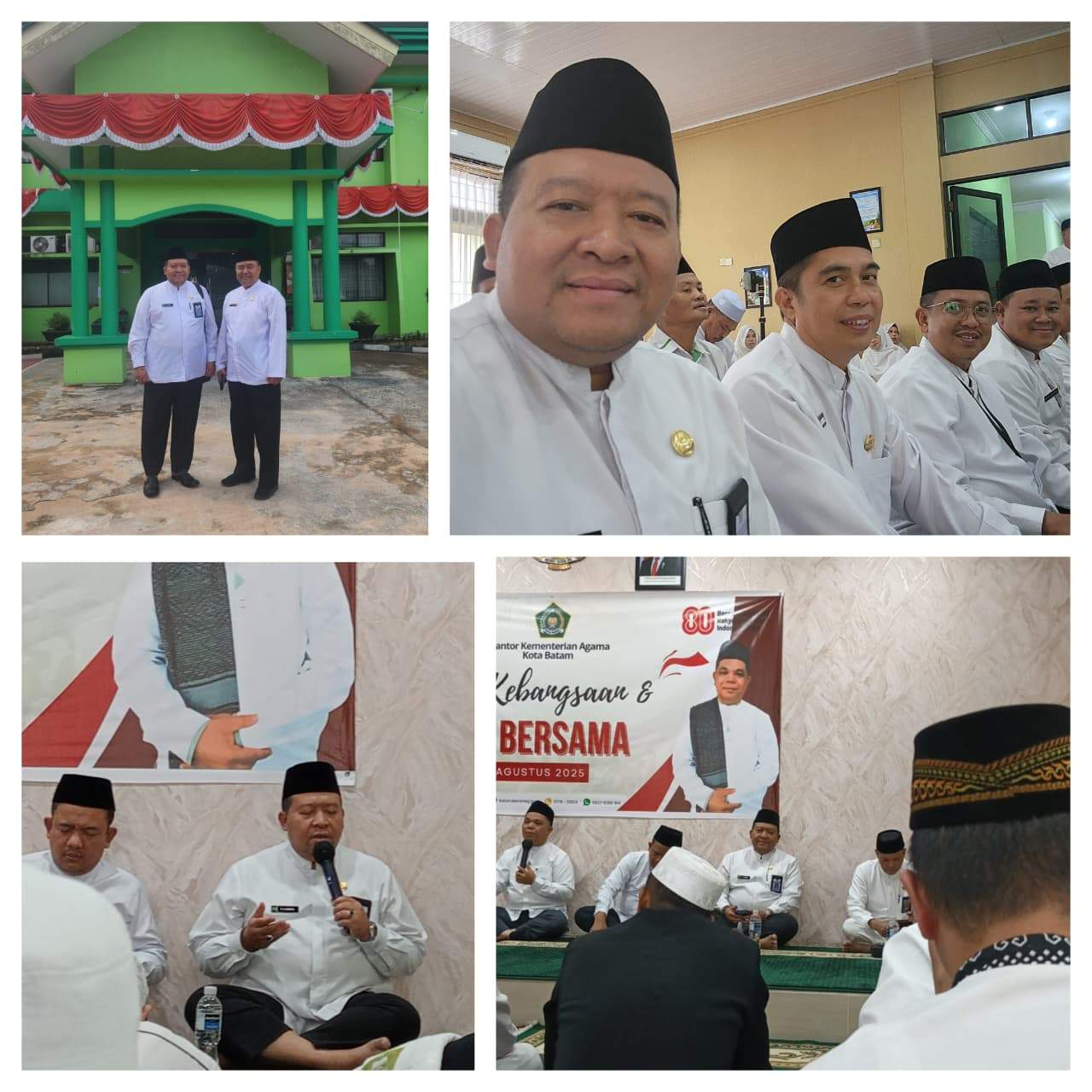 KUA Bengkong Hadiri Dzikir Kebangsaan dan Doa Bersama Kemenag Batam