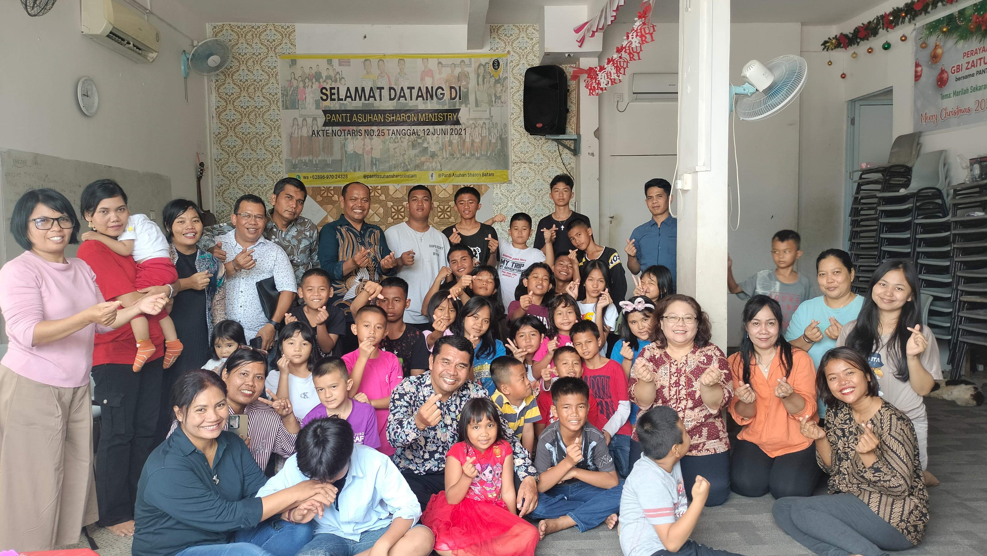 Kantor Kemenag Batam Hadir Bawa Sukacita di Panti Asuhan Sharon Ministry
