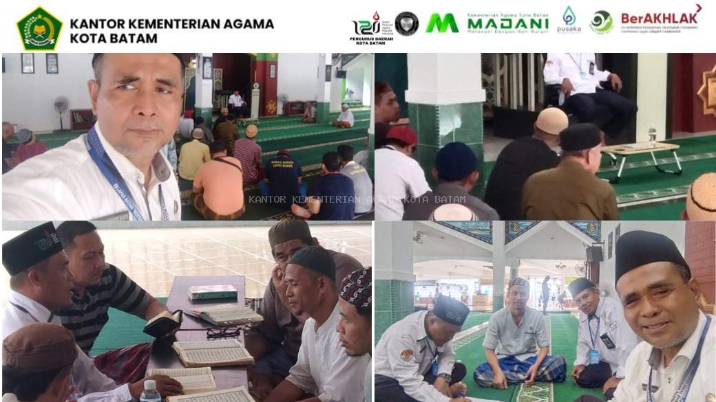 Pokjaluh Kemenag Batam Berikan Pembinaan Rohani di Lapas Barelang