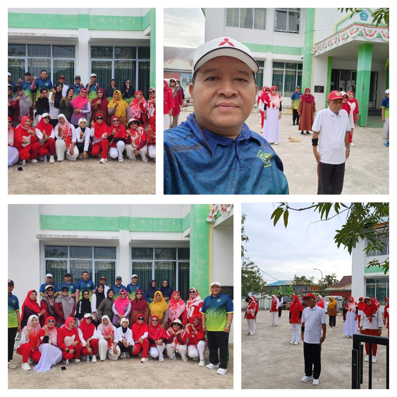HEBOH..!!! KUA Bengkong Adakan Senam Kebugaran yang Meriah Bersama Masyarakat