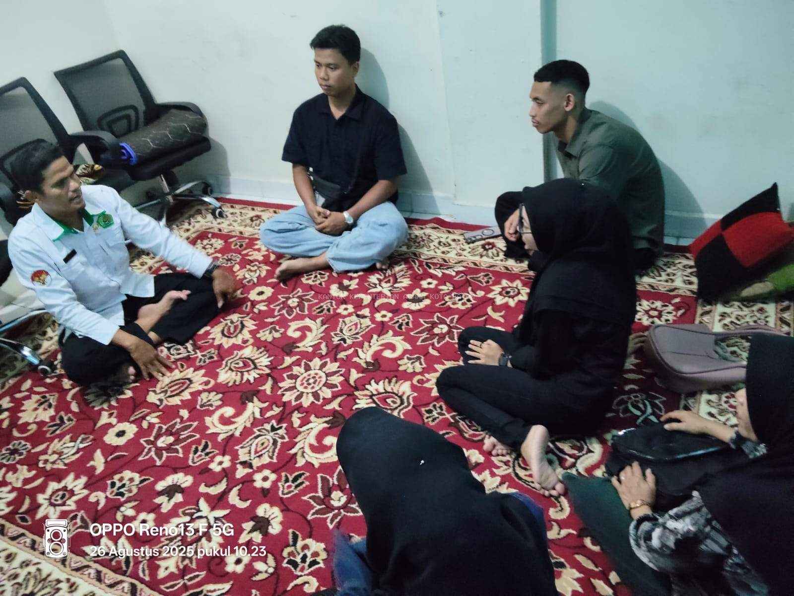 KUA Batu Ampar Gelar Bimbingan Pengantin, Tema: “Mewujudkan Keluarga Ideal dalam Islam”