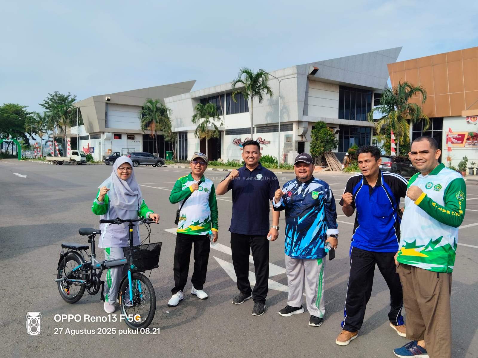 KUA Batu Ampar Gelar Olahraga Rutin, Wujudkan Pegawai Sehat dan Pelayanan Prima