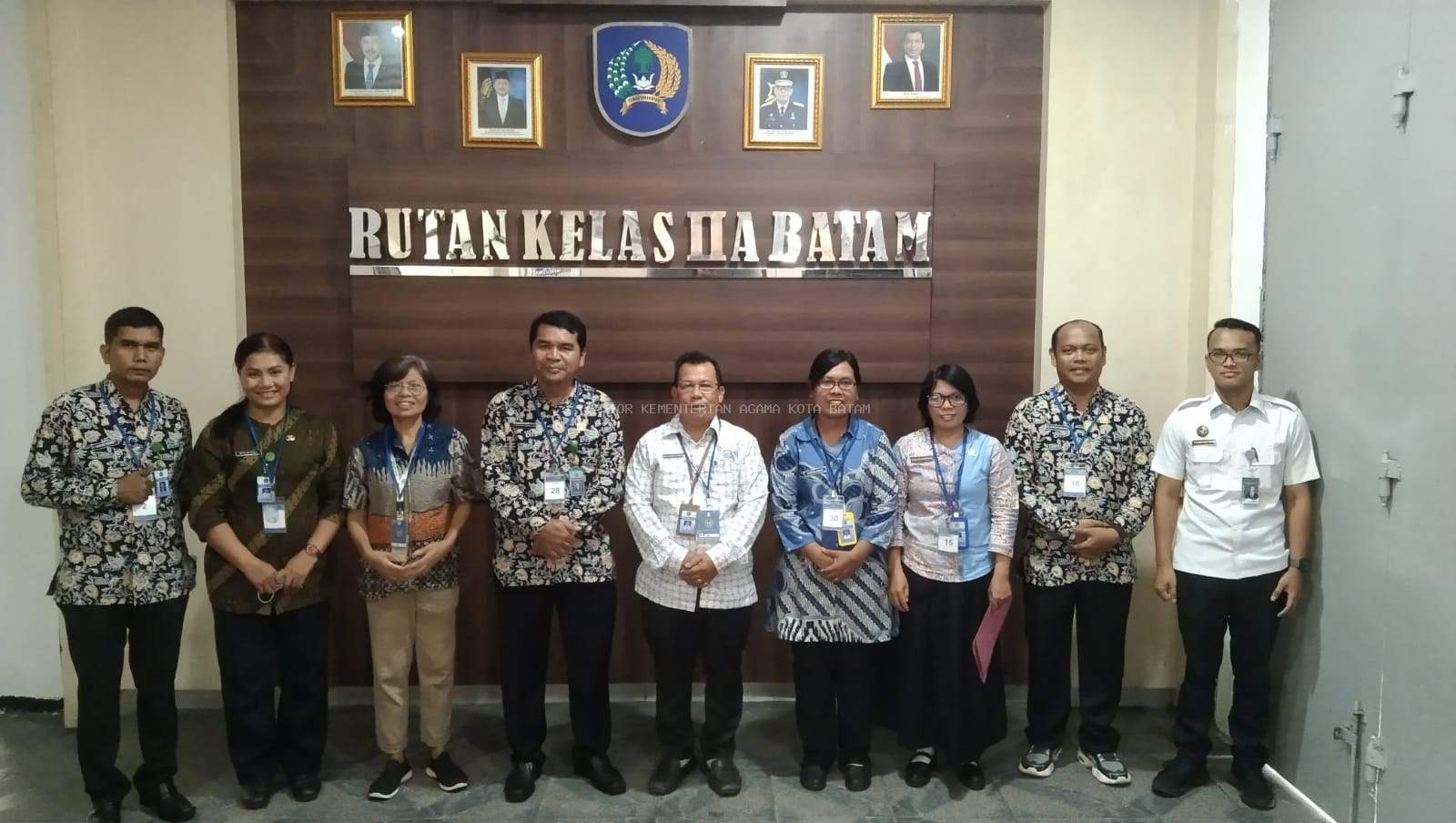 Penyuluh Agama Kristen Lakukan Pembinaan di Rutan Kelas IIA Batam