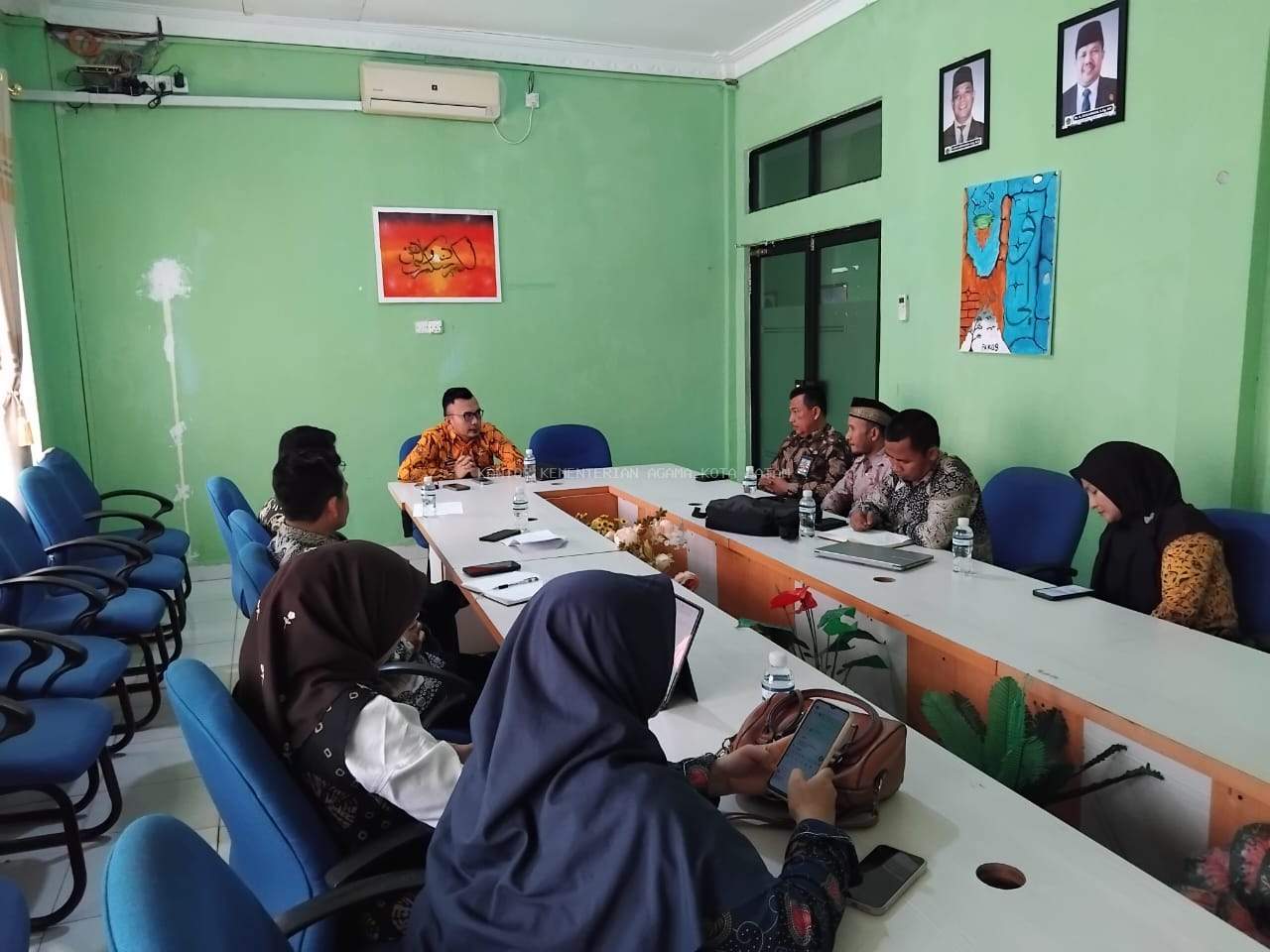 Diskusi Kurikulum Cinta dengan KKM Madrasah, Kasi Penmad Dorong Peningkatan Mutu Madrasah di Kota Batam
